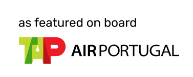 As featured on board TAP Air Portugal As featured on board TAP Air Portugal