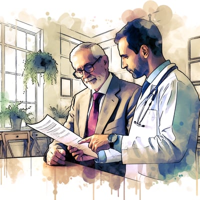 verbos-no-infinitivo-sr-alberto-no-consultorio-medico